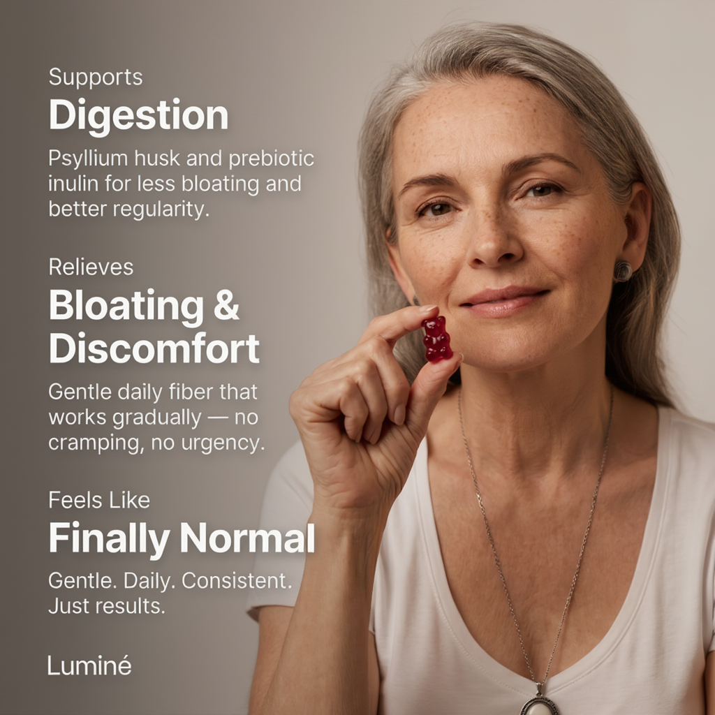 Luminé Gut Health Gummies | 6gr Soluble Fibre per Serving
